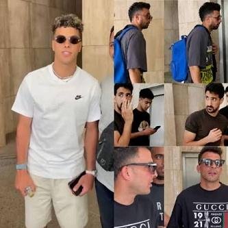 لاعبو الأهلي يتواجدون في السفا...