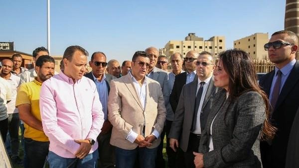 وزيرة الإسكان تتفقد أعمال التنمية ورفع الكفاءة بمنطقة «بيت الوطن» بالقاهرة الجديدة