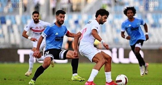 استراحة.. (الزمالك 0 – 0 غزل ا...