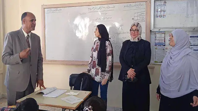 بعد واقعة وفاة الطفل «آسر».. جولة لوكيل تعليم الدقهلية بمدارس طلخا