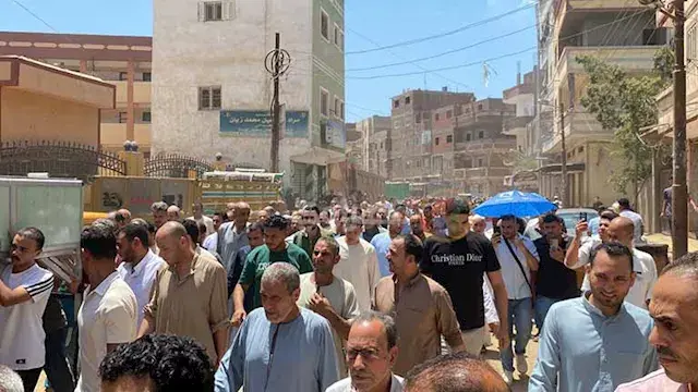 تشييع جنازة عم نجم منتخب مصر م...