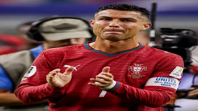10 صور توثق حسرة وبكاء رونالدو...