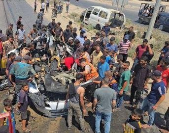 شهيدان في غارة إسرائيلية على د...