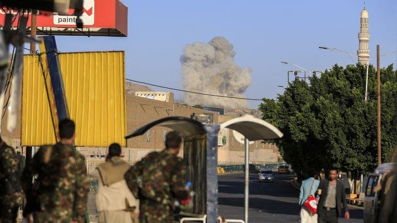 إعلام حوثي: ضربات سعودية على شركة نفط غرب صنعاء