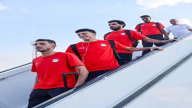 5 صور من وصول بعثة منتخب مصر للقاهرة استعداداً لودية جنوب أفريقيا