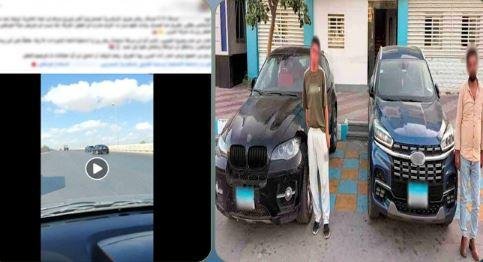 ضبط قائدي سيارتين لاتهامهما بع...