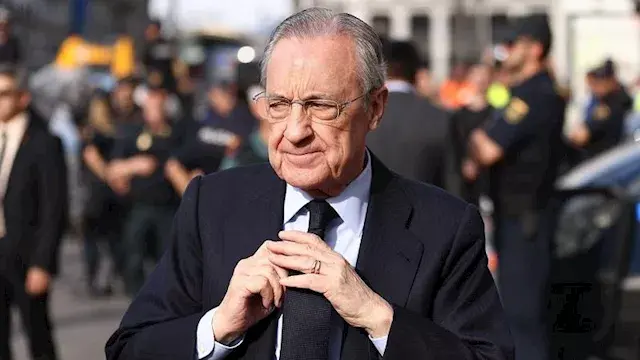 أول تعليق من رئيس ريال مدريد ع...