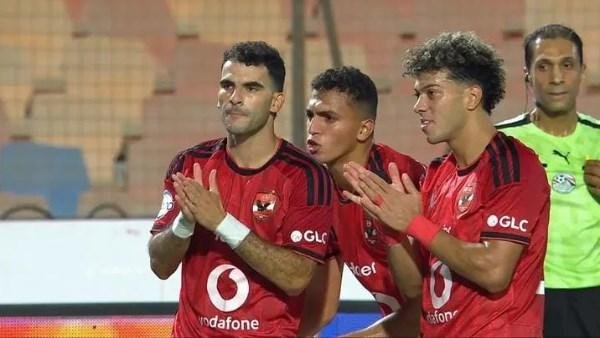الأهلي يتفوق على أبوقير للأسمدة بهدف زيزو في الشوط الأول
