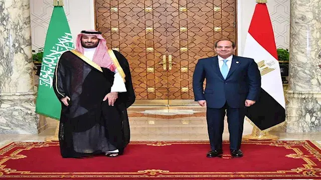 السيسي وبن سلمان يتفقان على إزالة أي عقبات تواجه زيادة التبادل التجاري