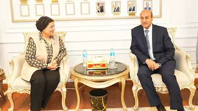 محافظ أسيوط يبحث مع نائب وزير الصحة جهود تنمية الأسرة ودعم الملف السكاني