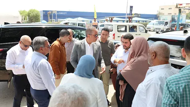 توجيه من محافظ الجيزة بشأن مشر...