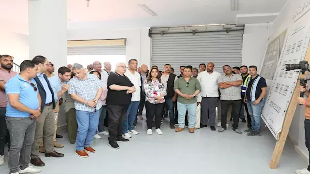 التنمية المحلية: مجمع سوق الجم...
