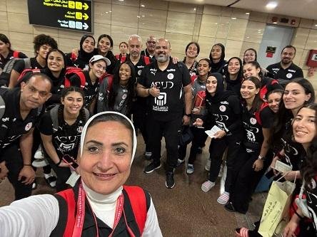 عودة بعثة منتخب شابات اليد إلى...
