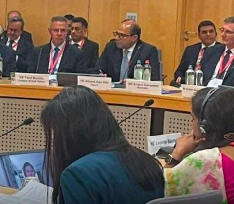 مصر تشارك في الاجتماع الوزاري لمجموعة مانحي فلسطين وتؤكد ضرورة بدء مشروعات التعافي المبكر بغزة