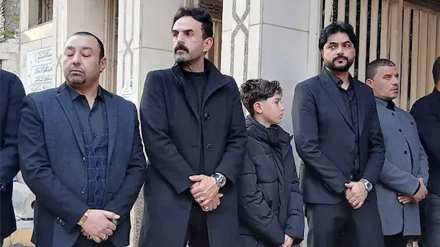 الصور الأولى من عزاء والد السي...