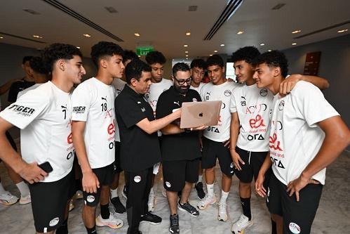 منتخب مصر للناشئين يخضع لقياسا...