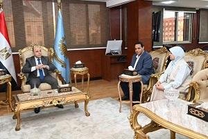 منال عوض: مبادرة القرية المنتج...