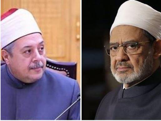 شيخ الأزهر يطمئن على صحة الشيخ...