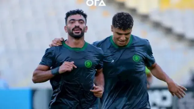 من نصف الملعب.. هدف محمد صبري الخرافي أمام بترول أسيوط (فيديو)