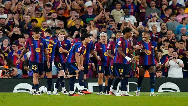 لحظة بلحظة.. برشلونة 1-0 فالنس...