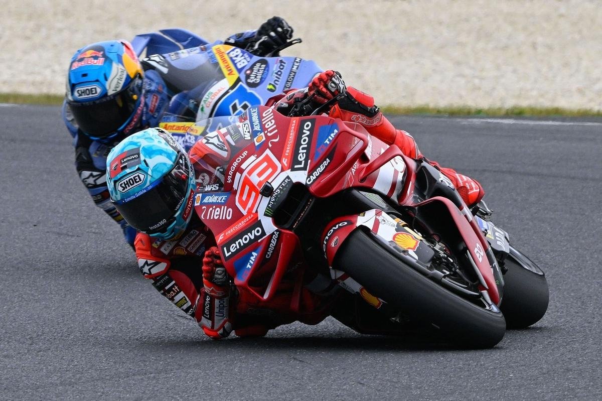 Alex Marquez says overtaking Marc Marquez was “too risky” in Australian GP sprint