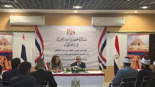 وزير الخارجية: أبناء مصر بالخارج يمثلون امتدادا للوطن