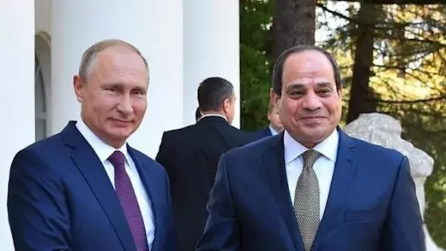 الرئيس الروسي لـ السيسي: أنت صديق مقرب جدًا بالنسبة لنا