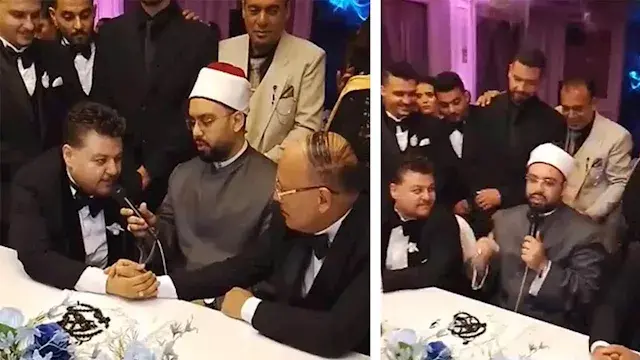 "أنا اللي أكلت الجنبة".. طارق عصام طفل فيلم أبوعلي يحتفل بزفافه
