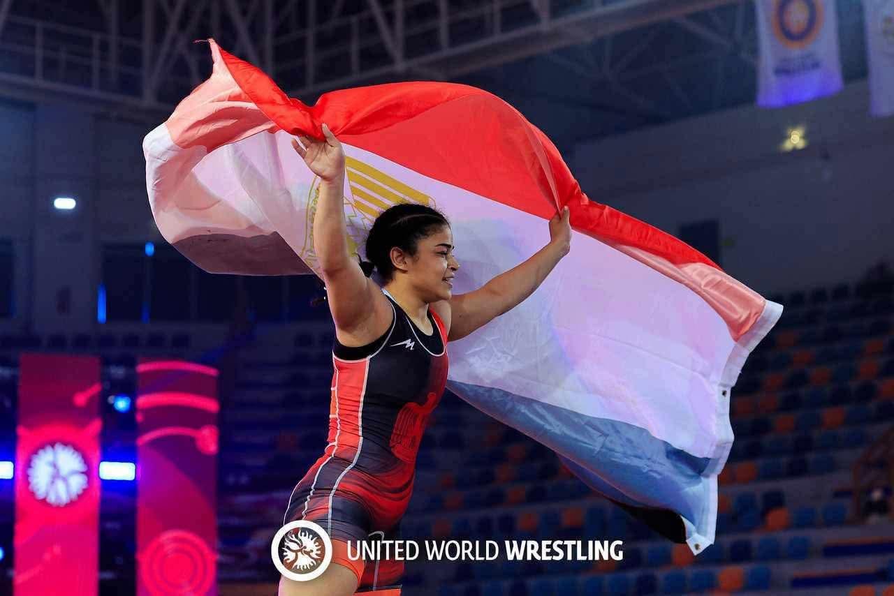 مودة بدوي تتوج ببرونزية المصار...