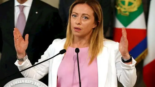 ميلوني: إيطاليا مستعدة لنشر وح...