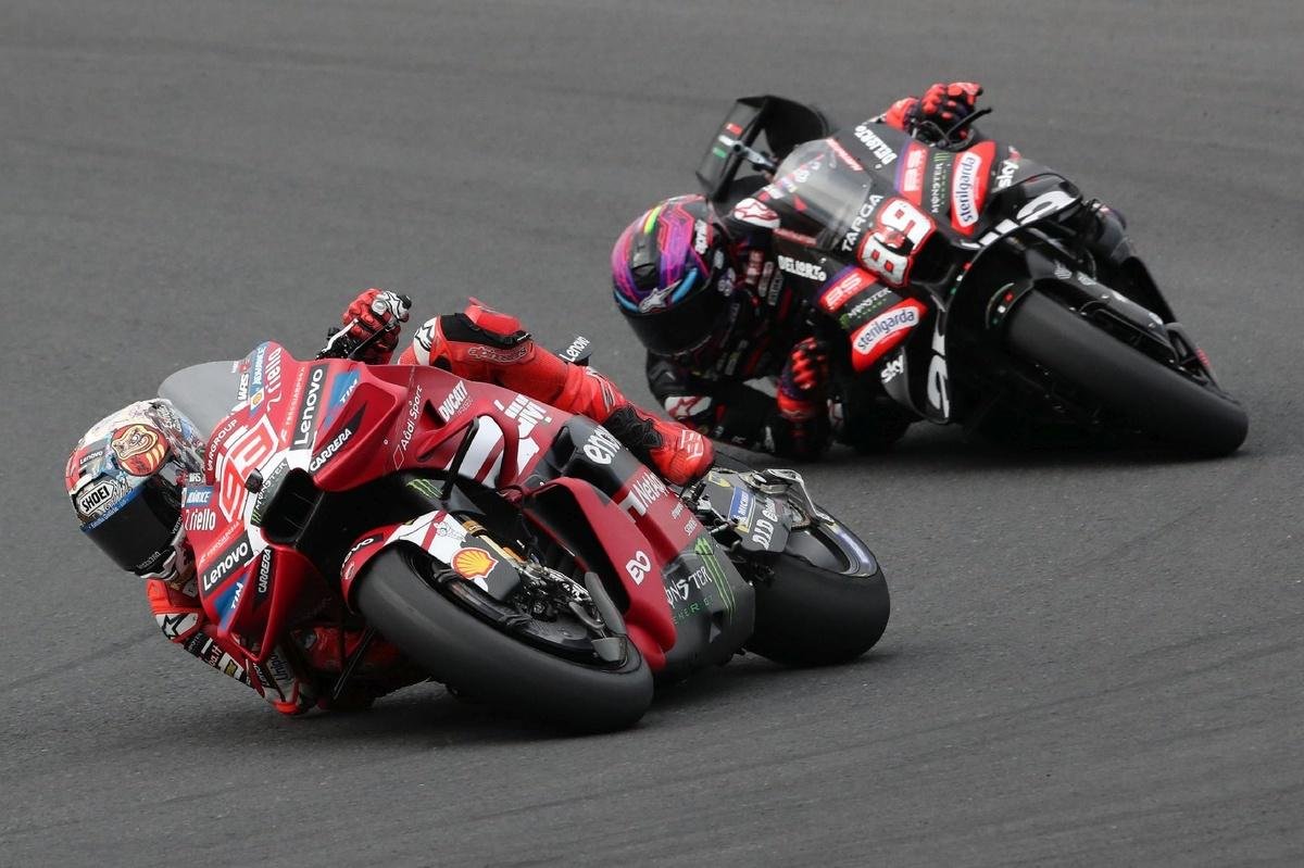 Marc Marquez: ‘Jorge Martin rides on instinct; he just attacks, and that’s his strength’