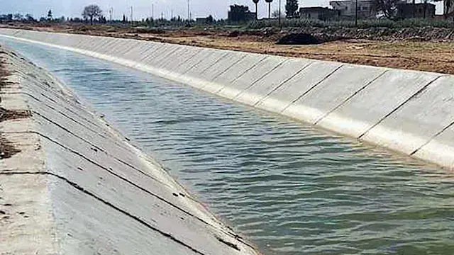 الري تكشف سبب جفاف مياه ترعة ا...