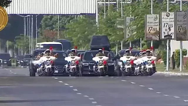 بث مباشر| السيسي وقرينته يستقب...