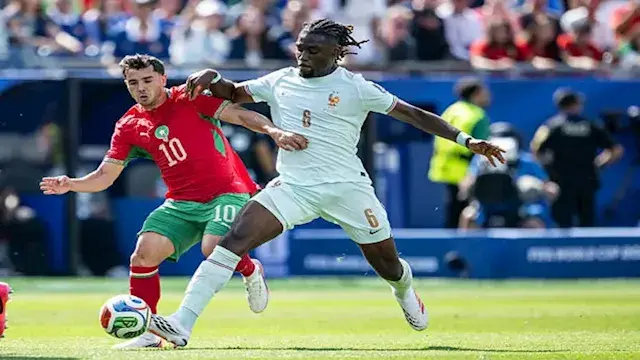 ملخص شوط المغرب وفرنسا الأول ف...