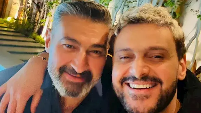 رامز جلال يحتفل بعيد ميلاده عل...