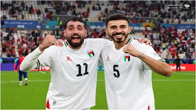 عدي الدباغ يسجل.. فلسطين تتعاد...