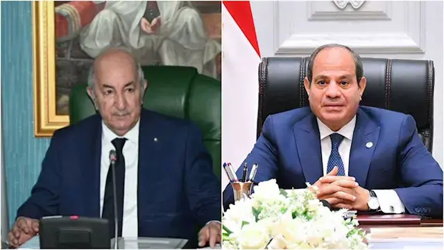 الرئيس السيسي يعزي نظيره الجزا...