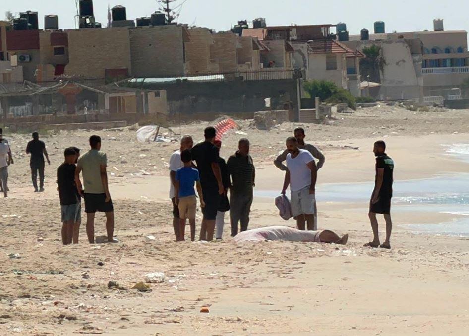 العثور على جثة شخص مجهول الهوي...