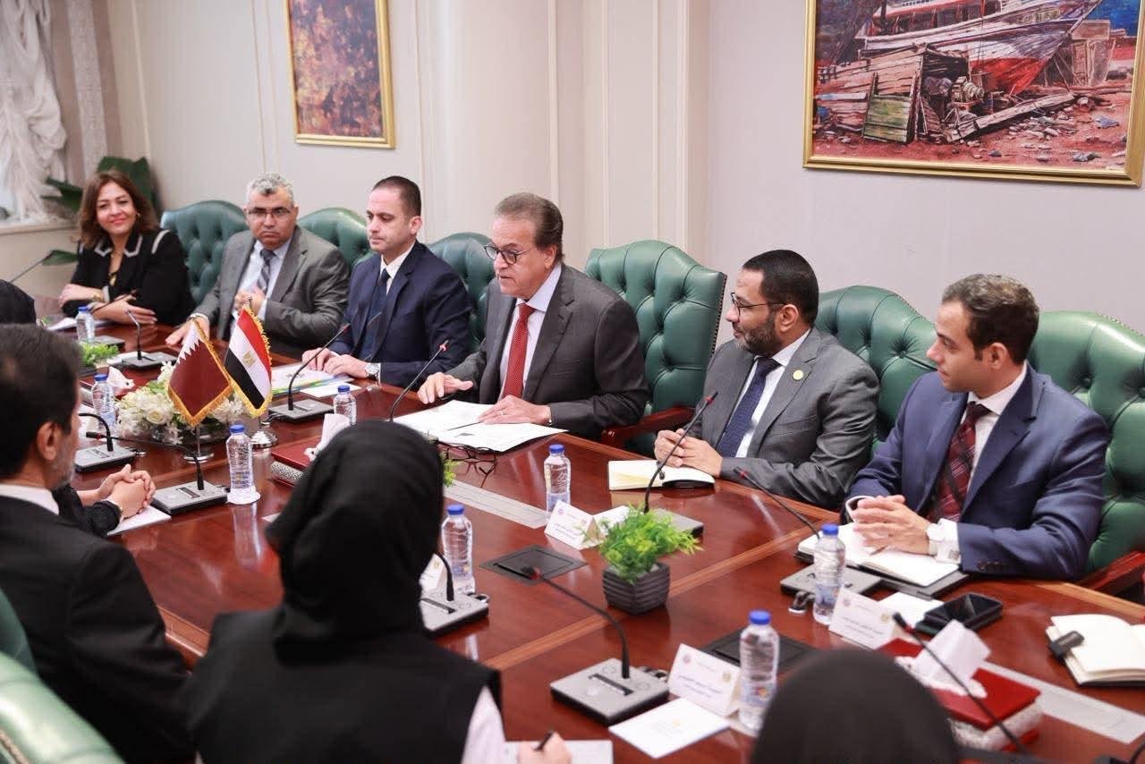وزير الصحة يبحث مع المرشحة لمنصب المدير العام لمنظمة الصحة العالمية سبل تعزيز التعاون المشترك