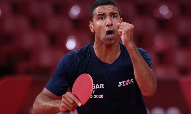 عمر عصر يتأهل إلى دور الـ32 في بطولة أمريكا سماش لتنس الطاولة