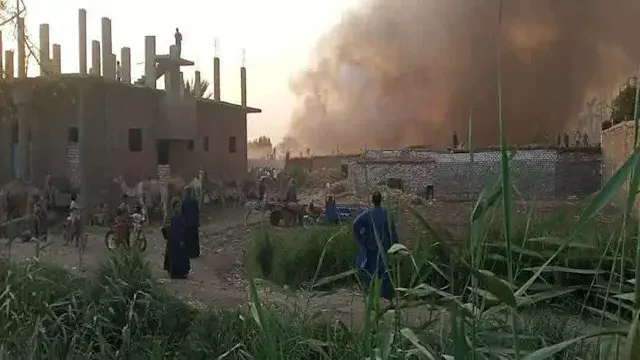 لجنة حصر وتعويضات عاجلة.. قرار عاجل من محافظ سوهاج لدعم أسر حريق الأبعادية