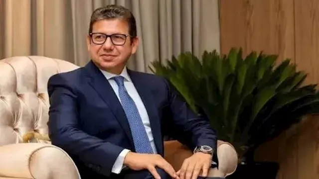 حسن رشاد يستقبل وفد السلطة الف...