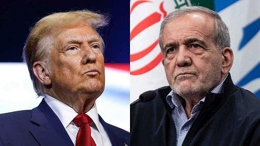 ترامب يلوح بخيارات حاسمة ضد إيران ويبدي استعدادا للقاء بزشكيان