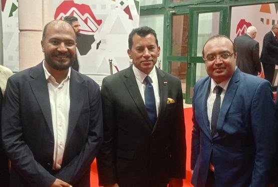 أحمد حجازي رئيس الشركة المنظمة...