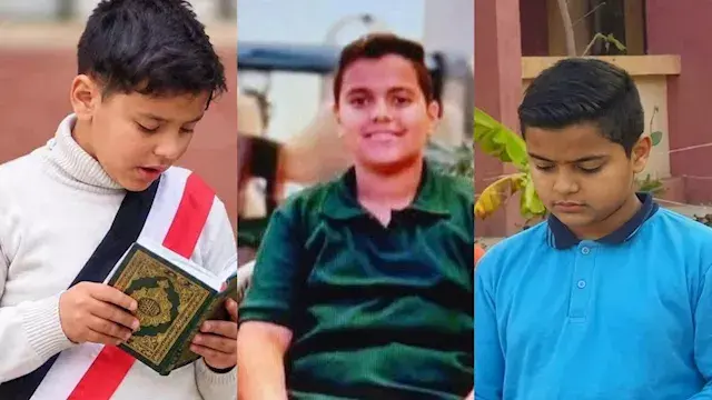 أصدقاء الطالب "آدم" يوزعون أرز بلبن بالمقابر في أول جمعة على رحيله -صور