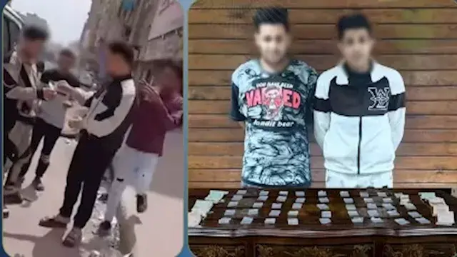 "فضحهم فيديو".. ضبط عاطلين لتر...