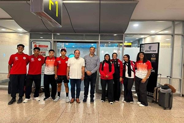 منتخب مصر للتجديف الشاطئي يشار...