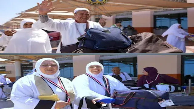 رحلات الحج 2026.. الداخلية تودع أول أفواج حجاج القرعة