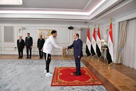 مصطفى شوبير: تكريم الرئيس لحظة...