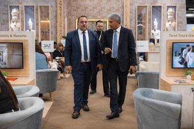 وزيرا السياحة المصري والقبرصي...